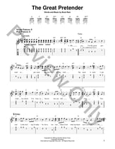 Great Pretender Guitar and Fretted sheet music cover